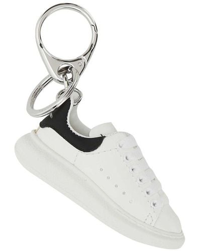 Alexander McQueen Oversize Sneaker Keyring - White