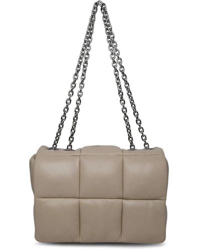 Stand Studio Sandy Leather Holly' Bag - Natural
