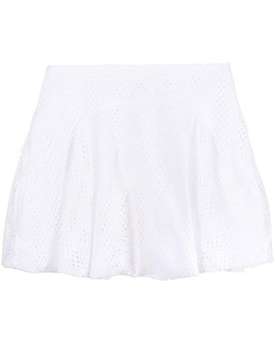 Alaïa Mini Skirt - White