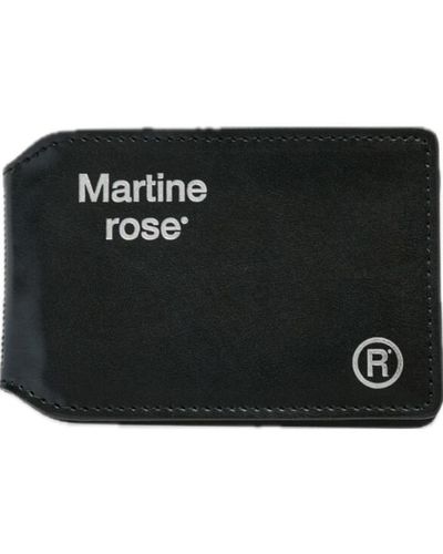 Martine Rose Oyster Wallet - Black