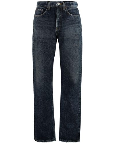 Balenciaga Cotton Jeans - Blue