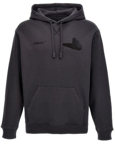 Objects IV Life 'boulder Print' Hoodie - Gray