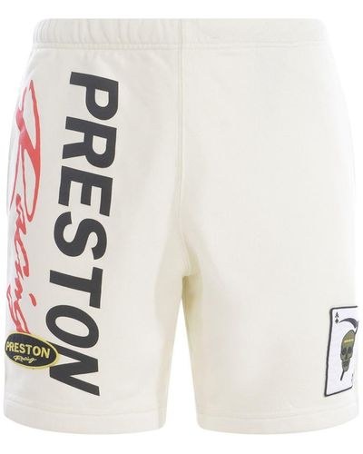 Heron Preston Shorts "preston Racing" - White