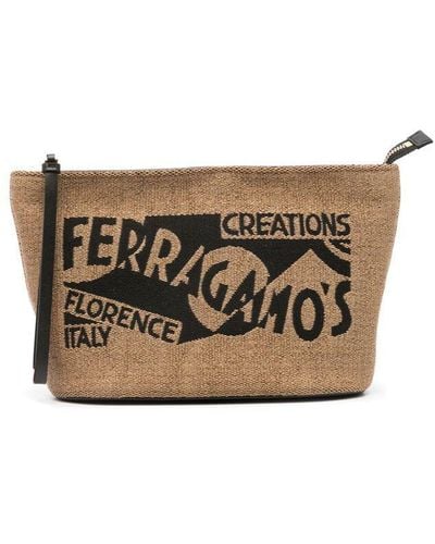 Ferragamo Small Leather Goods - Natural