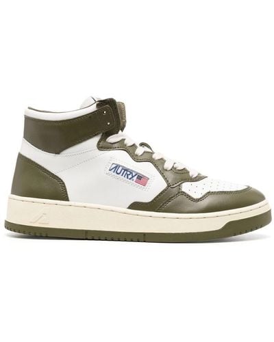 Autry Medalist High-top Trainers - White