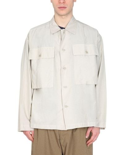 YMC "military" Shirt - White