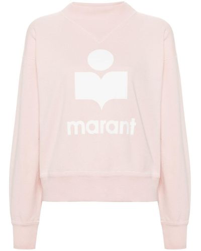 Isabel Marant Moby Sweatshirt With Print - Pink