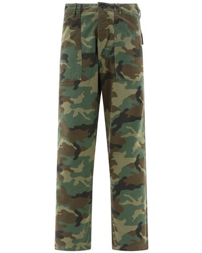 Orslow "woodland Camo" Trousers - Green