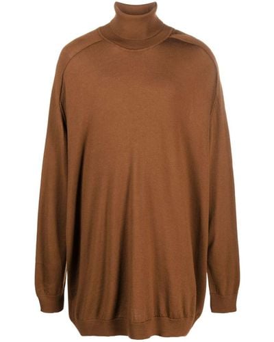 Societe Anonyme Saddle High Neck Clothing - Brown