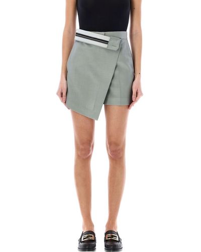 Fendi Mohair Shorts - Grey