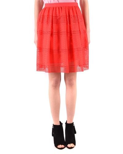 Michael Kors Mini Skirt - Red