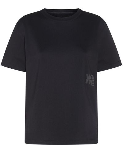 T By Alexander Wang Essential T-Shirt - Black