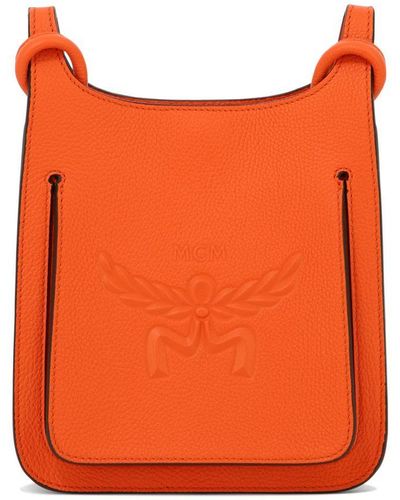 MCM "Himmel" Crossbody Bag - Orange