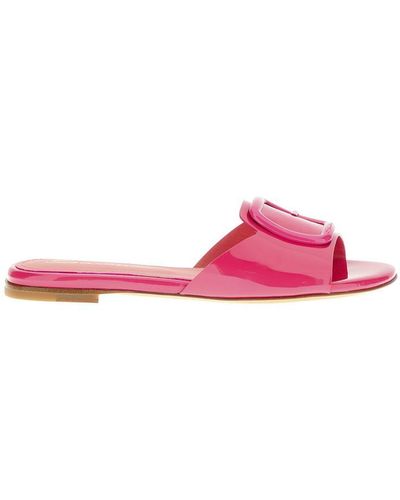 Santoni Apricot Sandals - Pink
