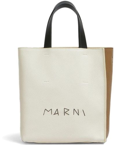 Marni Mini Tote Bag - Natural
