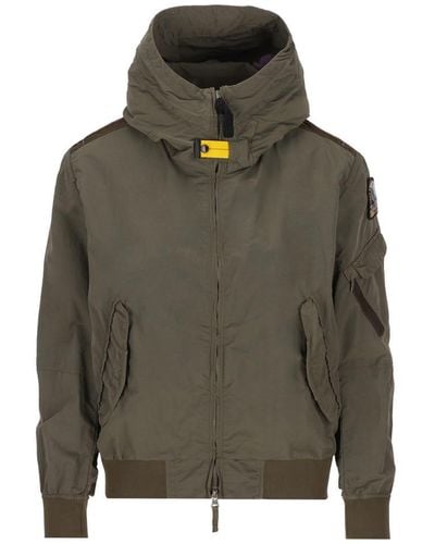 Parajumpers Heze Zipped Hooded Jacket - Green
