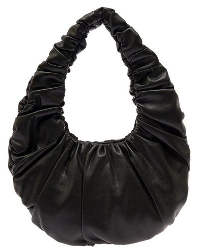 Nanushka 'Anja' Baguette Bag With Hobo Handle - Black