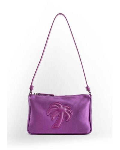 Palm Angels Shoulder Bag - Purple