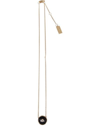 Marc Jacobs The Medallion Pendant Necklace - White