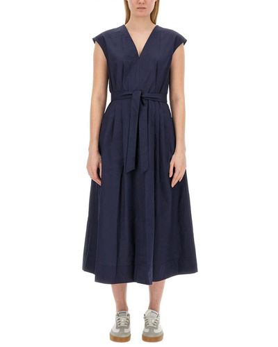 A.P.C. "willow" Dress - Blue