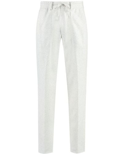 BOSS Wool Blend Pants - White
