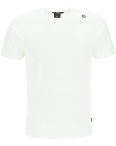 Stone Island Shadow Project Mercerized Jersey T-shirt - White