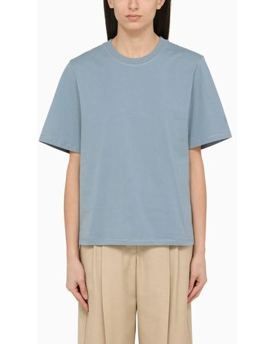 By Malene Birger Large Round-neck T-shirt In - Blue