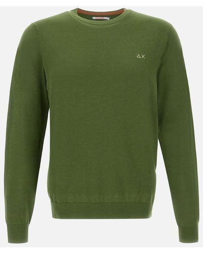 Sun 68 Sweaters - Green