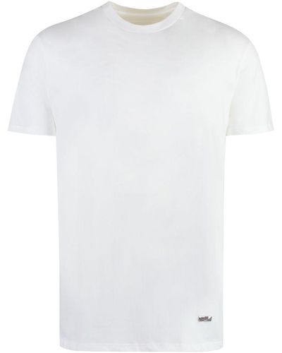 Jil Sander Cotton Crew-Neck T-Shirt - White