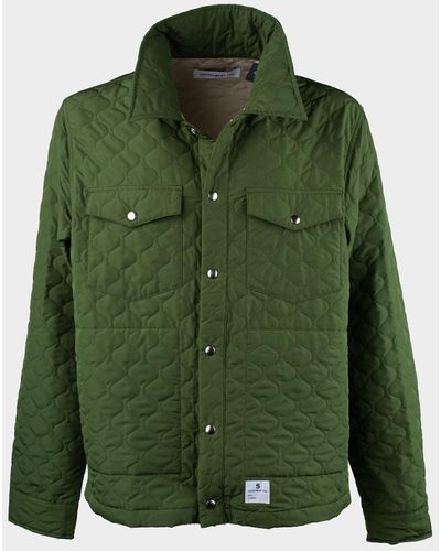 Department 5 Quilted Jacket - Green