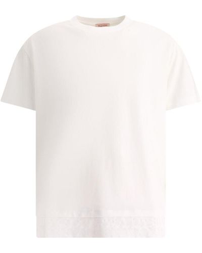 Valentino T-shirt With Toile Iconographe Detail - White