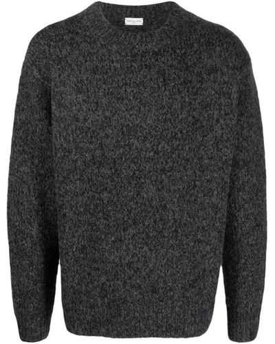 Dries Van Noten 03650-morane 7704 M.k.sweater Clothing - Gray
