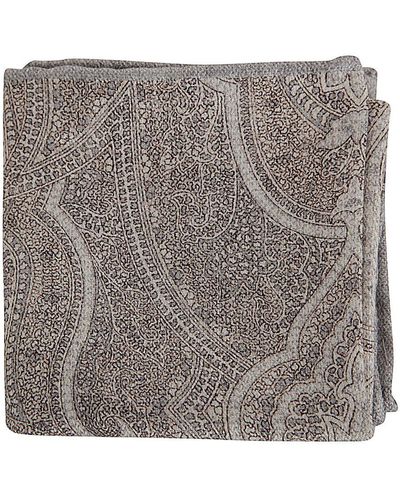 Brunello Cucinelli Pocket Square Accessories - Grey