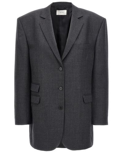 The Row Ule Blazer And Suits - Black