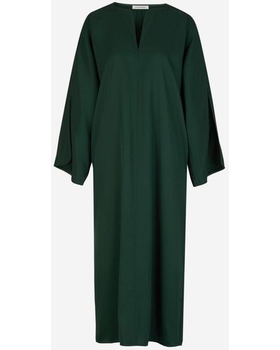 By Malene Birger Oversized Midi Dress - Green