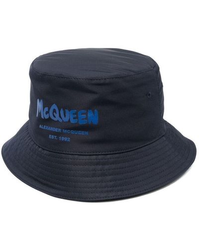 Alexander McQueen Caps - Blue