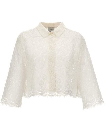 Giambattista Valli Macramé Shirt - White