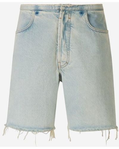 Givenchy Denim Bermuda Shorts - Blue