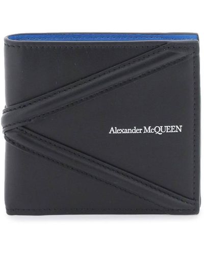 Alexander McQueen Bifold Logo Wallet - Black