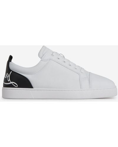Christian Louboutin Fun Louis Junior Sneakers - White