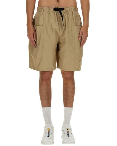 South2 West8 Belted Bermuda Shorts - Natural