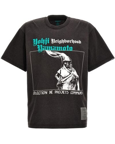 Yohji Yamamoto 'Neighborhood' T-Shirt - Black