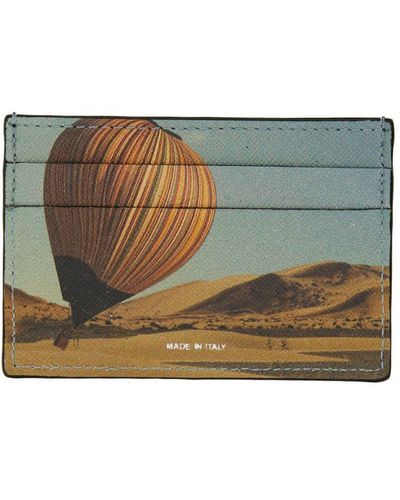 Paul Smith Signature Stripe Balloon" Card Holder - Multicolour