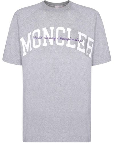 Moncler T-shirts - Gray