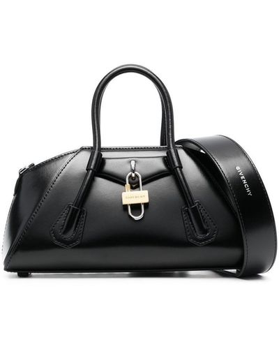Givenchy Stretch Mini Leather Handbag - Black