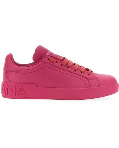Dolce & Gabbana Portofino Sneaker - Pink