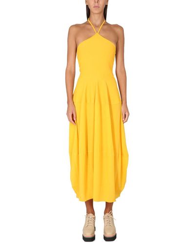 Stella McCartney Midi Dress - Yellow