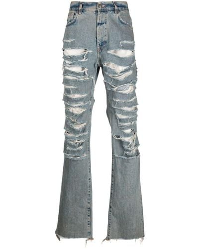 424 Ripped Denim Jeans - Blue