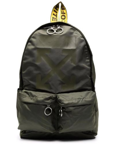 Off-White Diagonals Mini Backpack - White Backpacks, Handbags - OFF44113