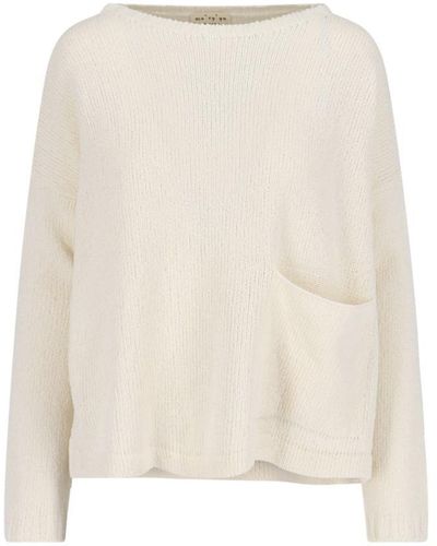 Ma'ry'ya Sweaters - White